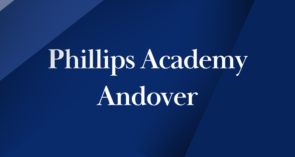 phillips academy andover