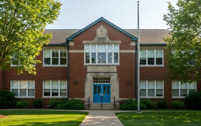 high school, private school